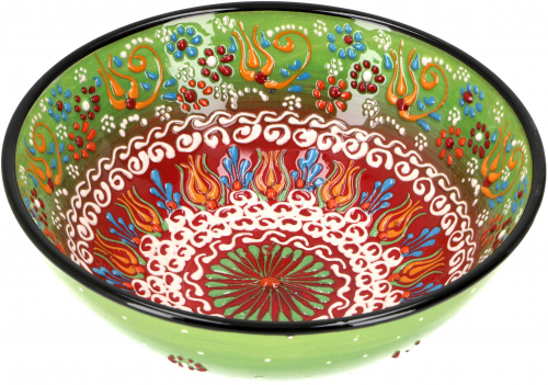 1 pc. Oriental ceramic bowl, bowl, cereal bowl, hand-painted -  21 cm/Model 1