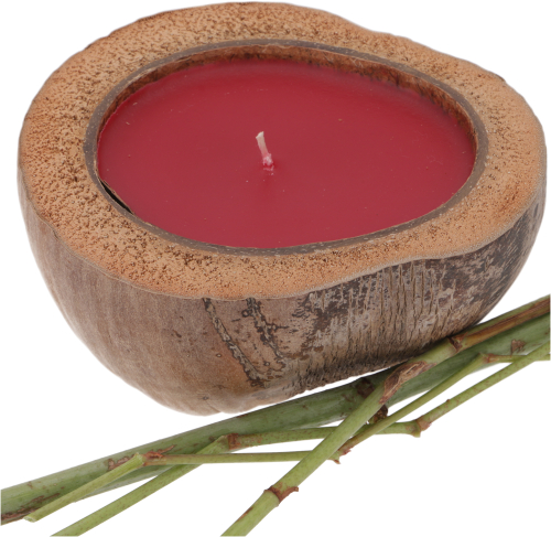 Exotic scented candle coconut 15 cm - Frangipani