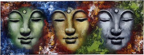 Gemlde auf Leinwand Buddha 45*120 cm - Motiv 21