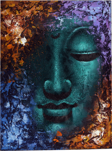 Painting on canvas Buddha 60*80 cm - motif 22
