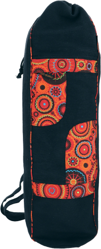 Ethno yoga mat bag - black - 65x15x15 cm  15 cm