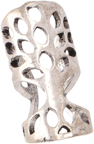 Dreadlockschmuck, Dreadlock Perle, Haarperle - Modell 5/ silber - 3 cm 1 cm