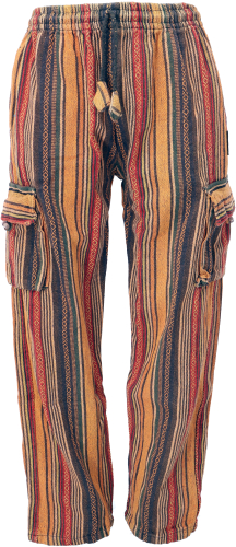 Feel-good pants, Goa pants, Loose fit pants - orange