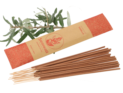 Saraswati incense sticks, Balinese incense sticks - Vanilla