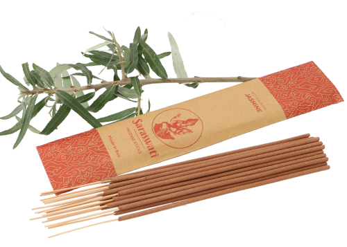 Saraswati incense sticks, Balinese incense sticks - Jasmine - 25x5x1 cm 