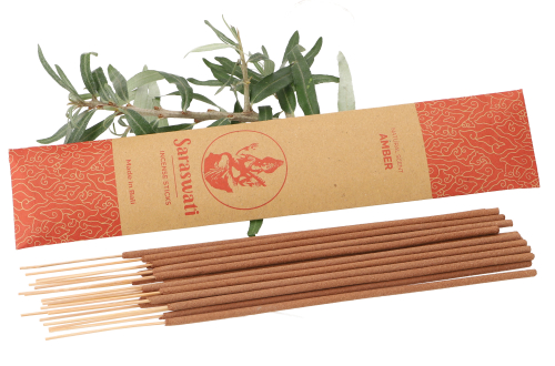 Saraswati incense sticks, Balinese incense sticks - Amber