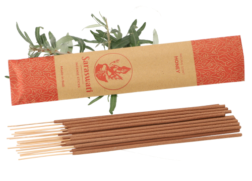Saraswati incense sticks, Balinese incense sticks - Honey