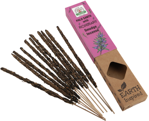 Natural hand-rolled Namaste India incense sticks - Palo Santo Rosemary - 23x4,5x2 cm 