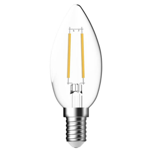 6.3 W LED lamp filament E14 806 lm (~ 60 W) - warm white M2 - 9,7x3,7x3,7 cm  3,7 cm