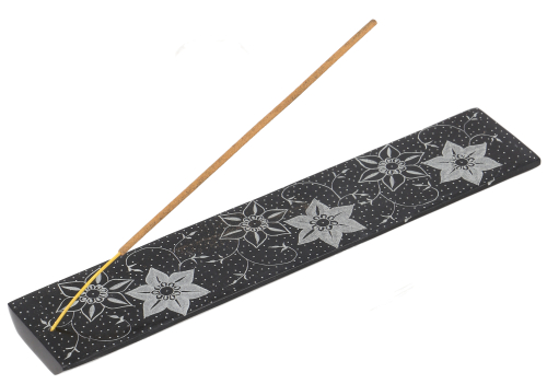 Soapstone incense holder - flower - 1x5 cm