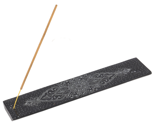 Soapstone incense holder - Ornament - 0,5x4 cm
