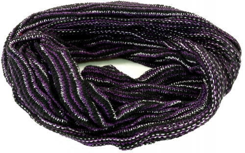 Magic hairband, dread wrap, tube scarf, headband, hat - loop scarf purple