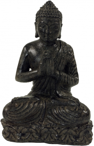 Massiver Buddha aus Stein - 20x15x12 cm 