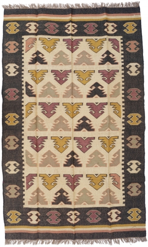 Orientalischer grob gewebter Kelim Teppich 250*150 cm - Muster 4