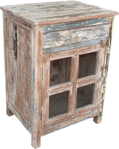 Vintage side cabinet, chest of drawers, bedside cabinet, hall closet - model 58 - 70x51x40 cm 