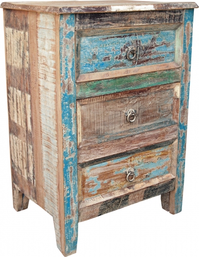 Antique colored drawer cabinet - model 11 - 79x54x42 cm 