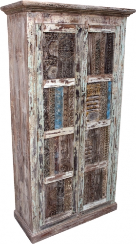 Closet, closet, solid wood, vintage look - model A5 - 190x100x40 cm 