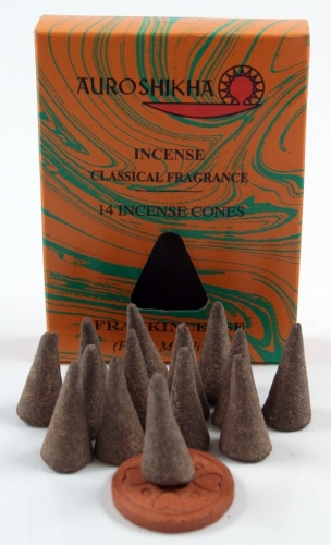 Auroshikha incense cone - 9x7x1,5 cm 