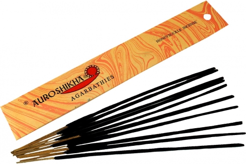 Auroshikha Rucherstbchen - Honeysuckle Incense - 20 cm