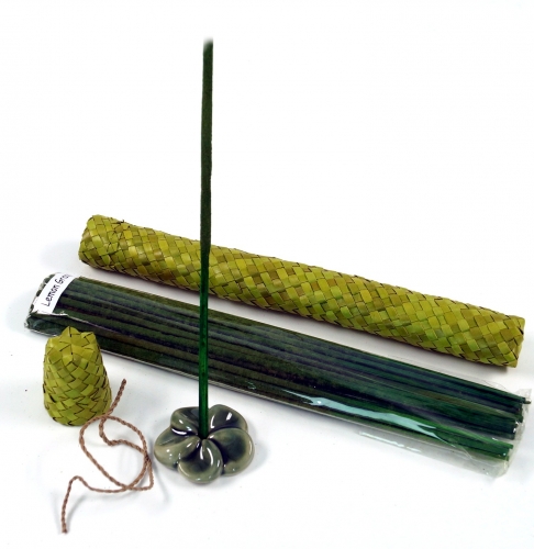 Balinese incense stick set - Lemon Grass