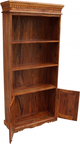 Elaborately decorated bookcase in vintage look - model 3 - 165x76x30 cm 