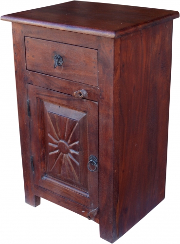 Side cabinet, chest of drawers, bedside cabinet in colonial style - model 122 - 64x40x30 cm 