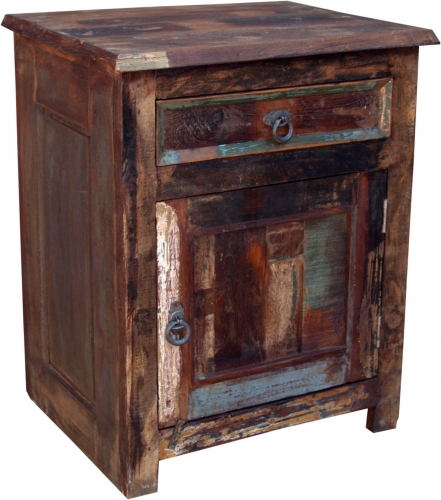 Vintage side cabinet, chest of drawers, bedside cabinet, hall closet - model 1 - 62x52x41 cm 