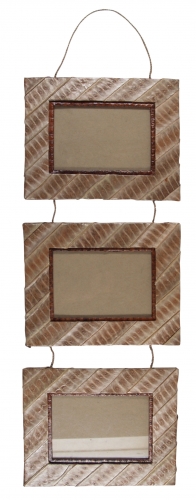 Leaves picture frame set of 3 - 57x20xnull cm 