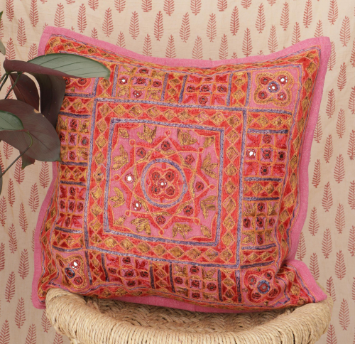 Cushion cover, oriental cushion cover, decorative cushion cover `Maharaja` - pattern 31 - 40x40x0,5 cm 