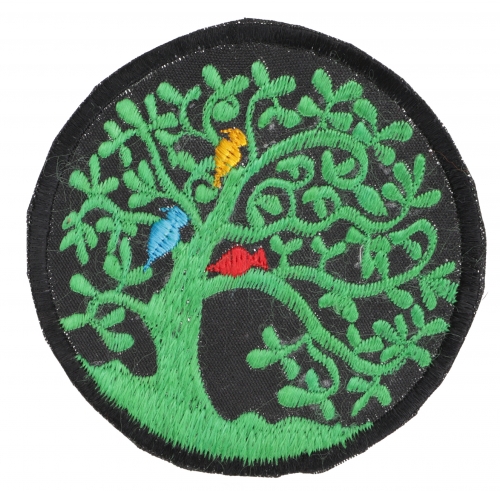 Patches (Aufnher) Tree of life - grn 8 cm