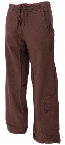 Goa pants, ethno pants, outdoor pants - dark brown