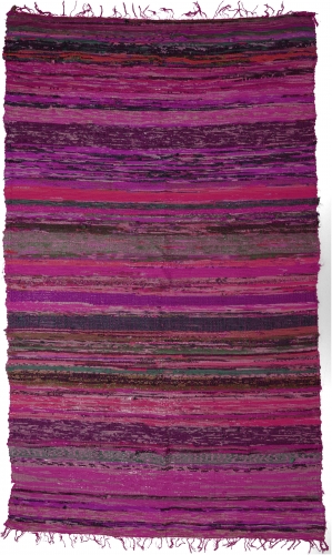 Light patchwork rug, patchwork quilt 100*160 cm - purple colorful