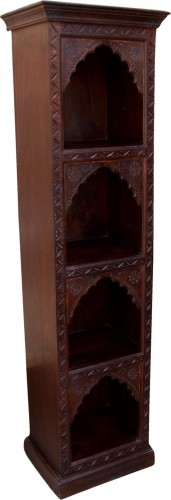 4-compartment arched shelf with ornamentation - Model 51 - 182x49x38 cm 