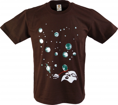 Fun Retro Art T-Shirt - Weltraum Blase