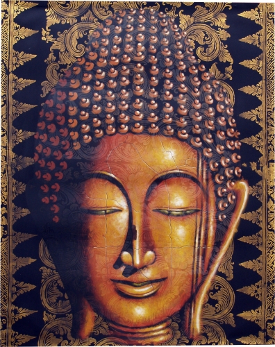 Gemlde auf Leinwand Buddha 100*80 cm - Motiv 1