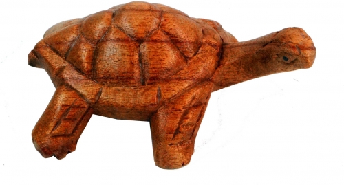 Carved small decorative figure - Turtle 1 - 4,5x11x7 cm 