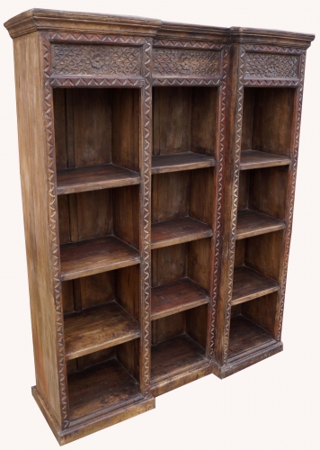 Large wall shelf, bookcase - Model 31 - 200x140x45 cm 