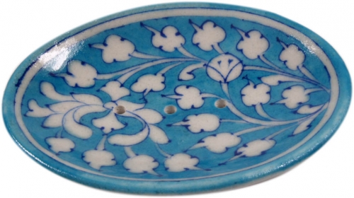 Hand painted ceramic soap dish No. 3 - 3x13x10 cm 