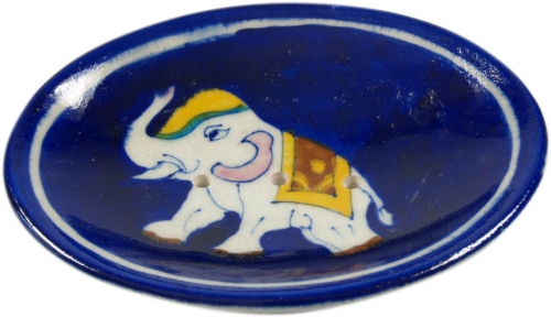 Hand-painted ceramic soap dish no. 9 - 3x13x10 cm 