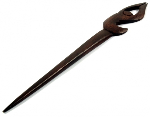 Wooden hair clip, hair pin no. 28 - 15 cm