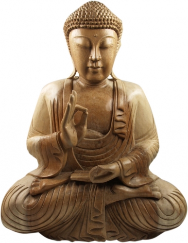 Wooden Buddha, Buddha statue, handmade 50 cm - Design 14