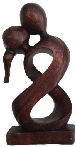 Wooden figure, statue, decorative object Feng Shui - `dream couple`
