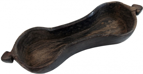 Wooden bowl,  - 14x93x27 cm 