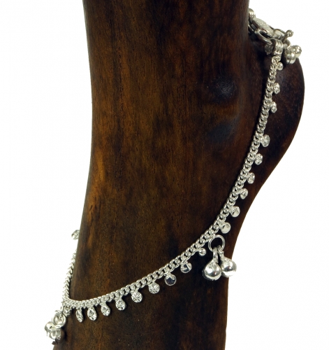 Indian Bollywood anklet, oriental anklet with bells - model 5