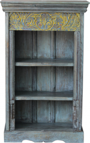 Elaborately decorated bookshelf in vintage look - model 36 - 107x66x35 cm 