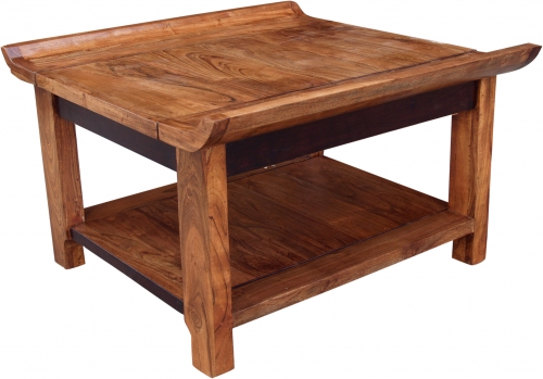Coffee table, coffee table with shelf `Orient` R 1291 A - Model 6 - 48x80x80 cm 