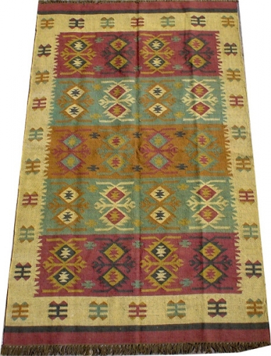 Orientalischer grob gewebter Kelim Teppich 250*150 cm - Muster 2