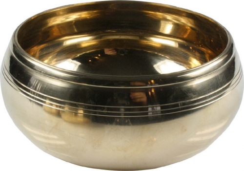 Handmade singing bowl from Nepal, Tibetan singing bowl 17 cm