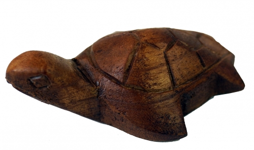 Carved small decorative figure - Turtle 4 - 3x8x2 cm 