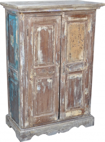 Closet, side cabinet, chest of drawers, closet, solid wood, vintage look, chabby chic - model 27 - 130x90x45 cm 